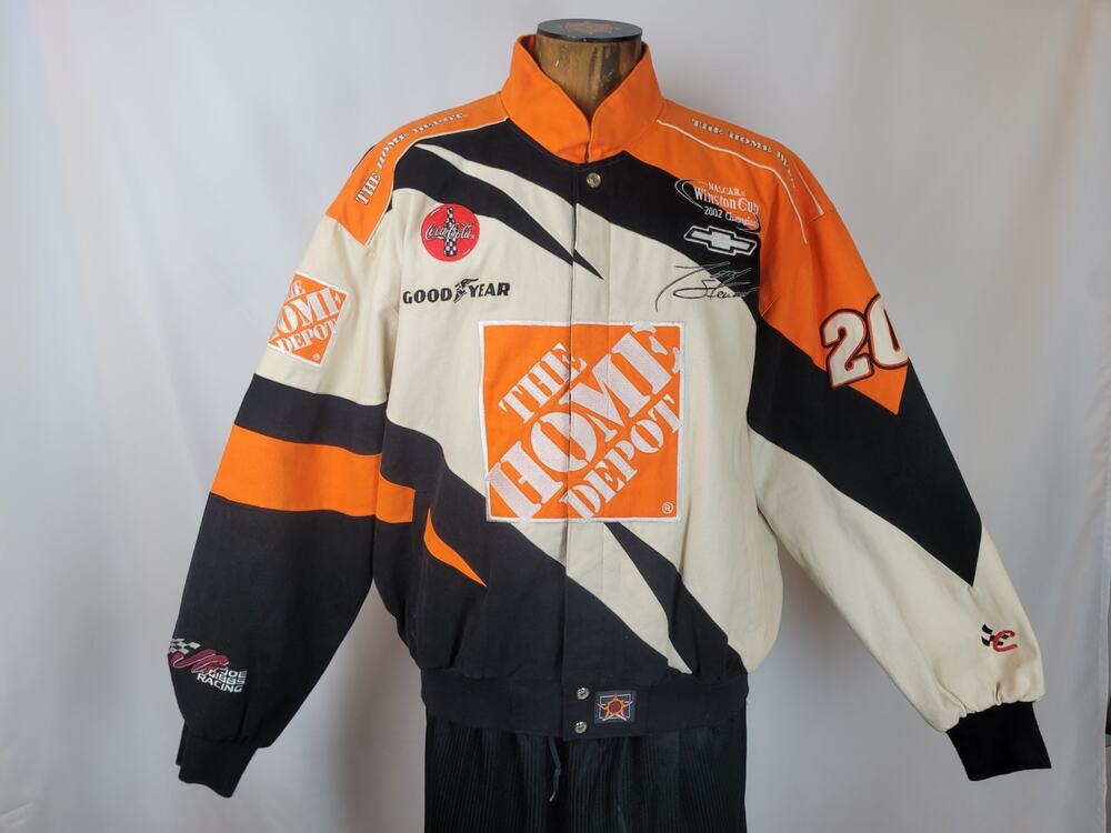 Chase Authentics Tony Stewart 2002 Winston Cup Champion Home Depot Jacket 2XL